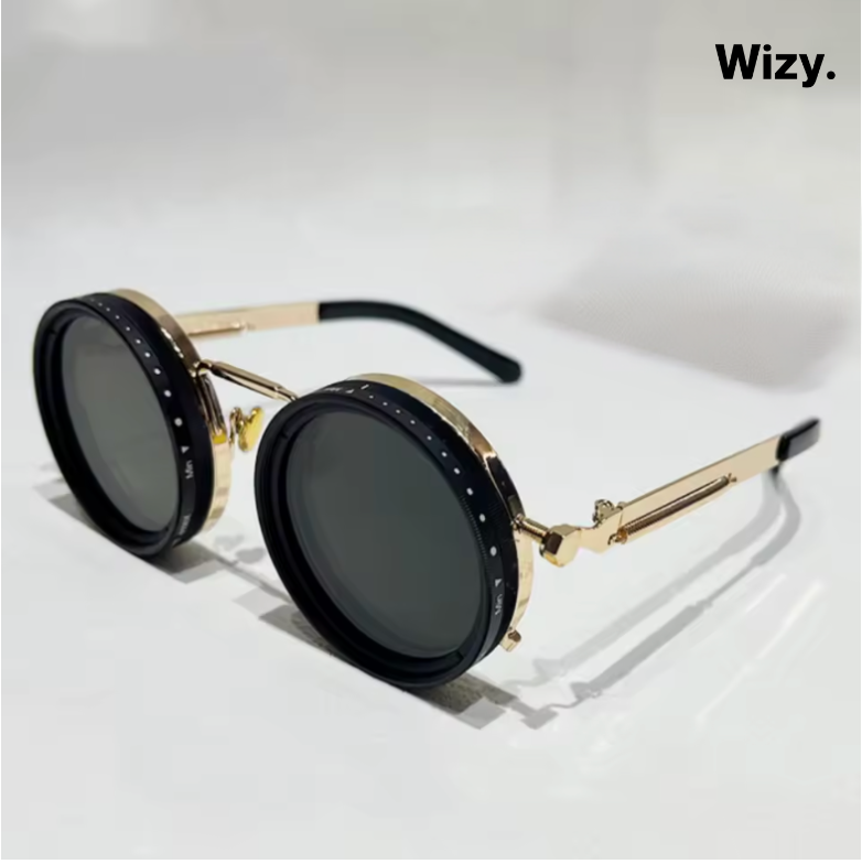 Gafas de sol Sunly color Dorado Retro